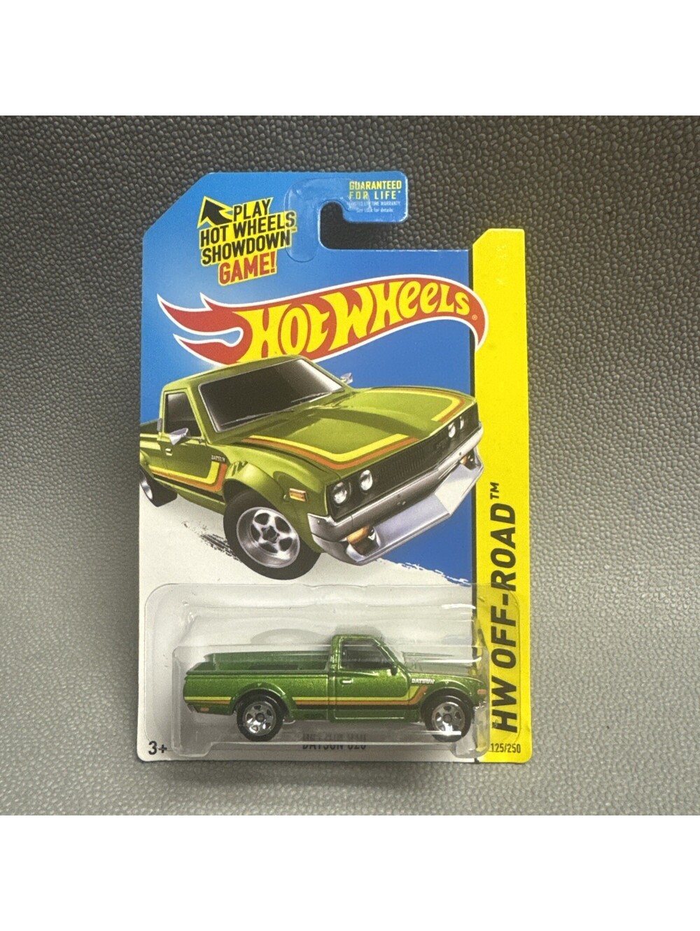 2013 Hot Wheels DATSUN 620 Green HW OFF-ROAD #125/250 HW Hot Trucks 2015 Mattel
